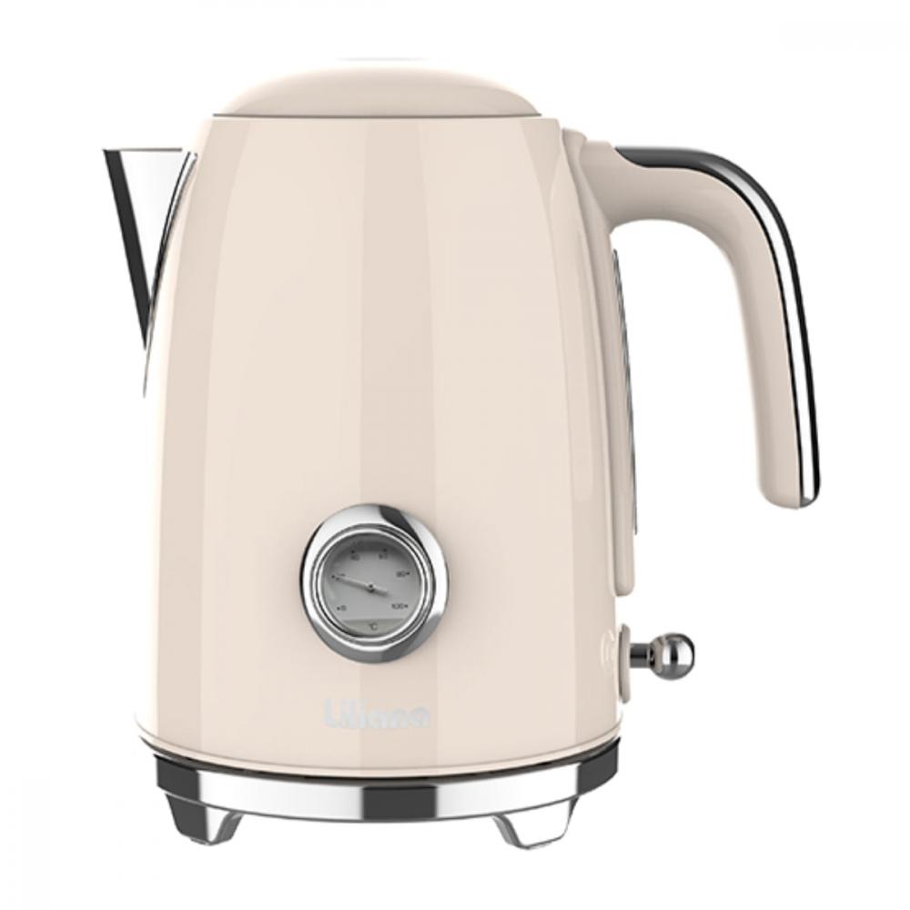 Pava electrica liliana AP990C retrostyle crema 1.7L
