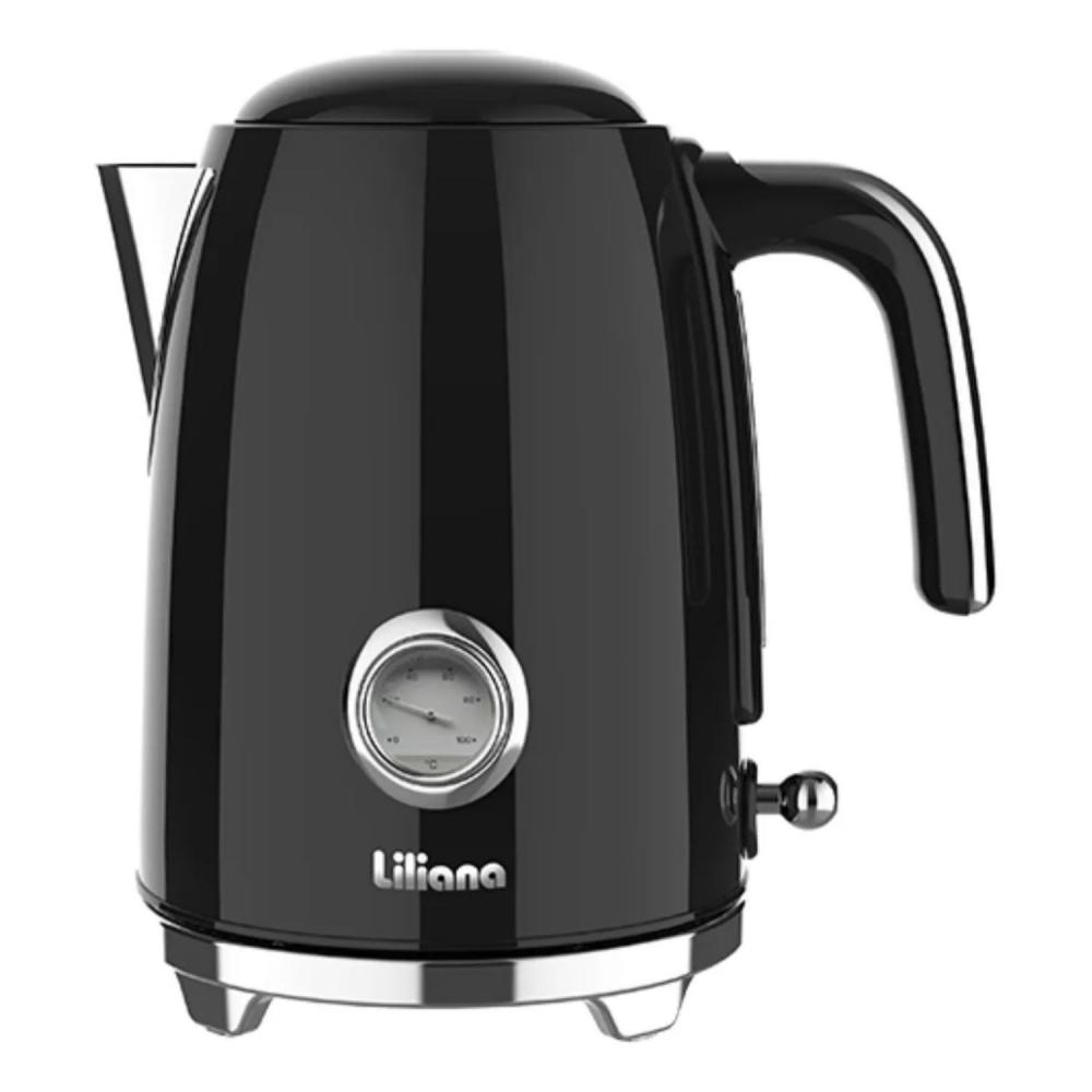 Pava electrica liliana AP990N retrostyle negra 1.7L