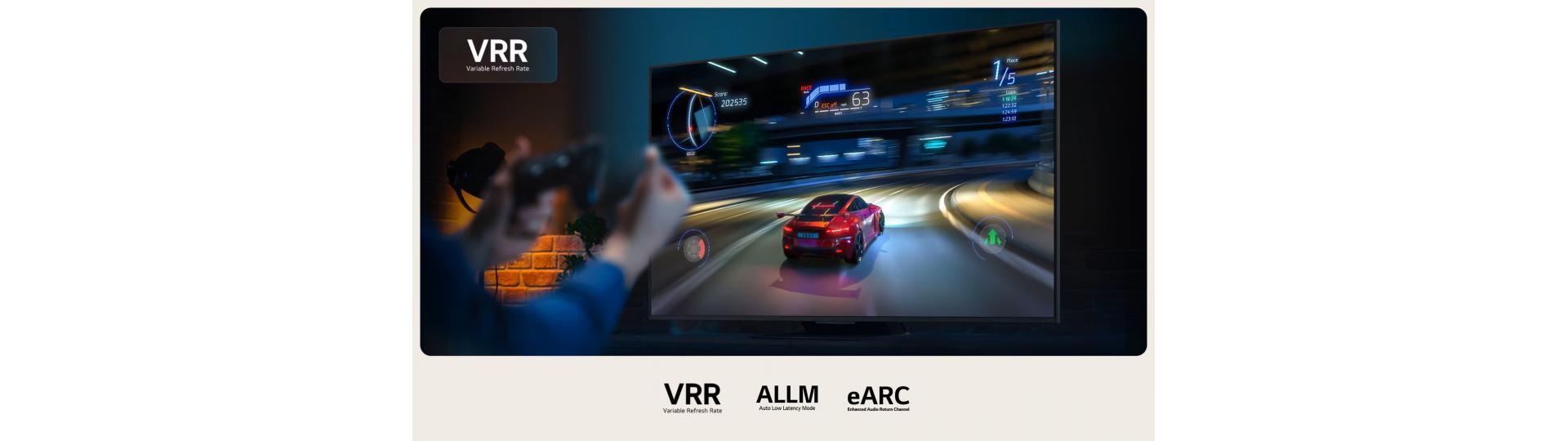 Smart TV LG 4K Gaming Pantalla VRR ALLM eARC