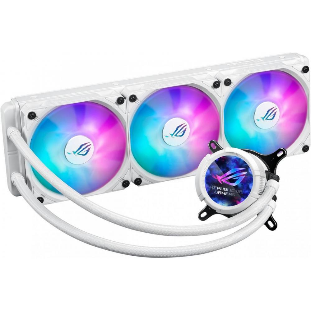 Water cooler asus rog strix lc iii 360 argb lcd white