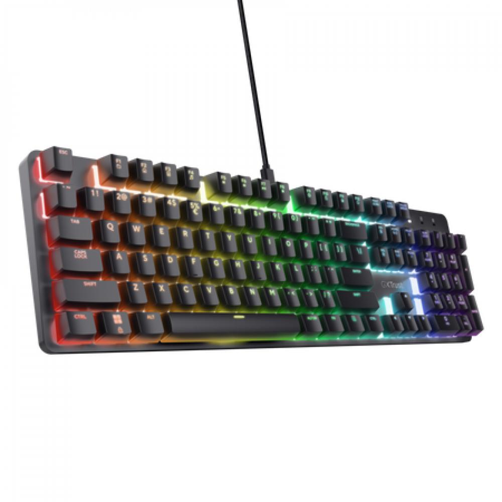 Teclado trust zora mechanical us GXT871