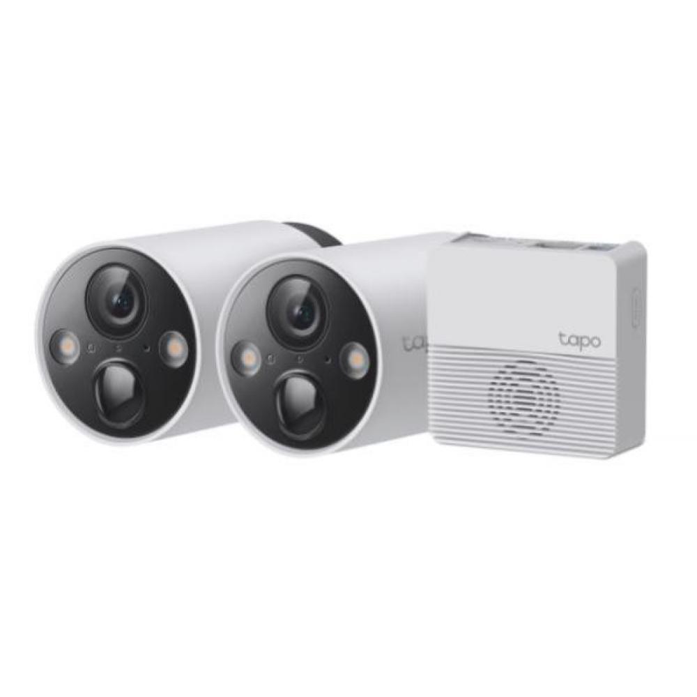Camara IP in TP link kit 2 camaras C420, 1 centro H200