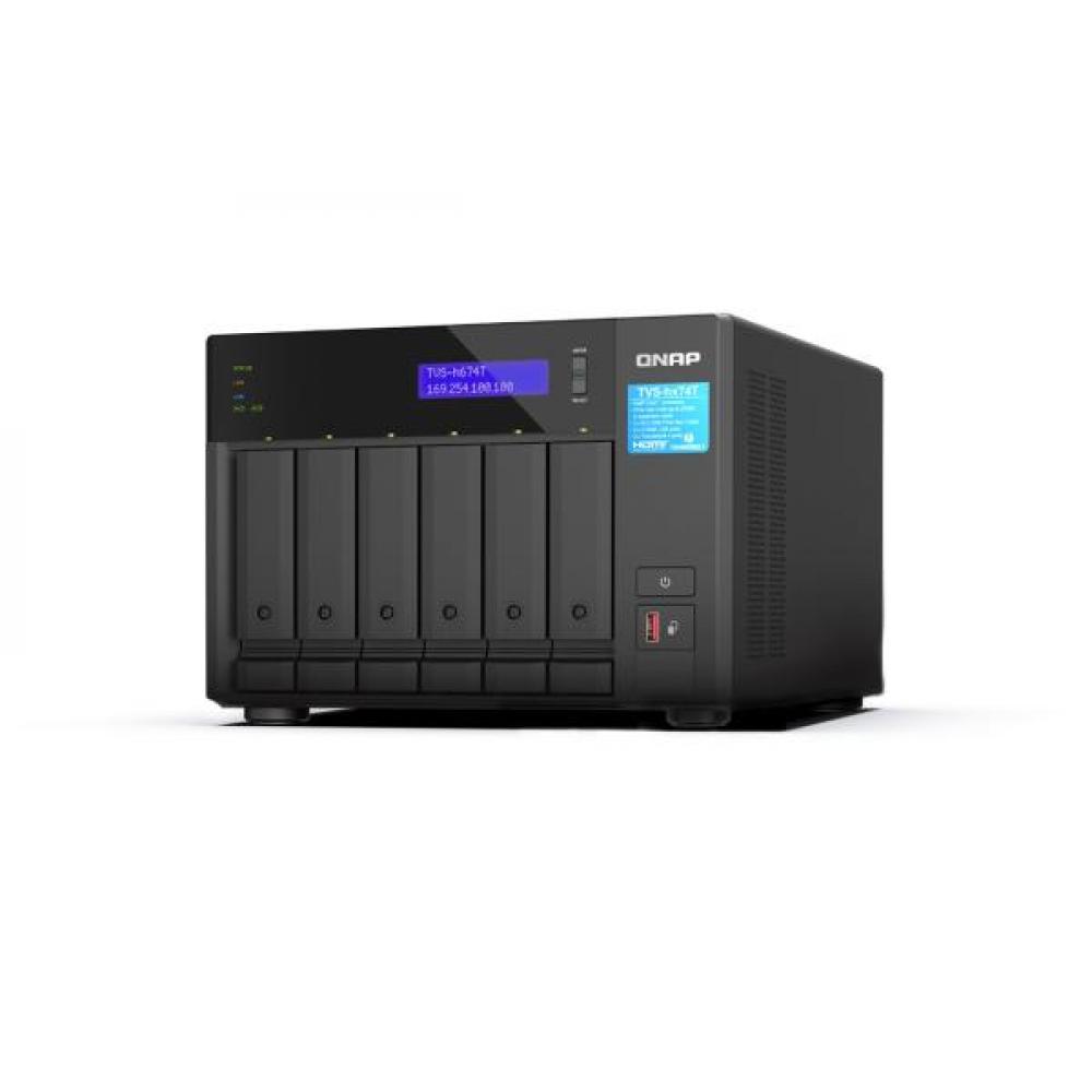 STORAGE Qnap INTEL Tvs-h674-i5-32g Nas De Escritorio De 6 Bahias