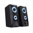 Parlante trust javv RGB set black 2.0