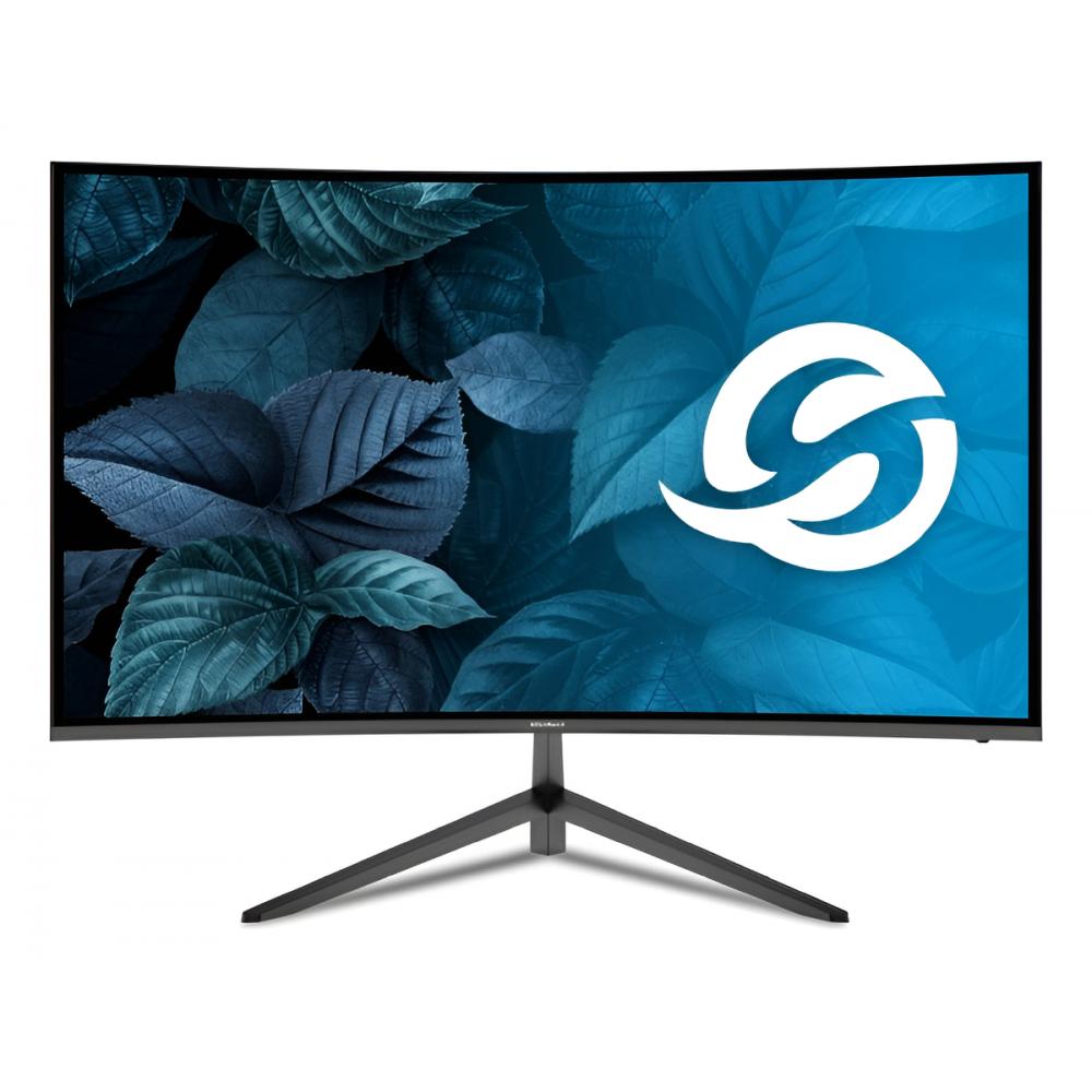 Monitor solarmax 23.8 Pulgadas curvo 100hz hdmi vga hdr