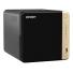 Storage Nas Qnap 4 Bahias 8 Ram Sata 3,5 Compacto Torre Ts-464-8g