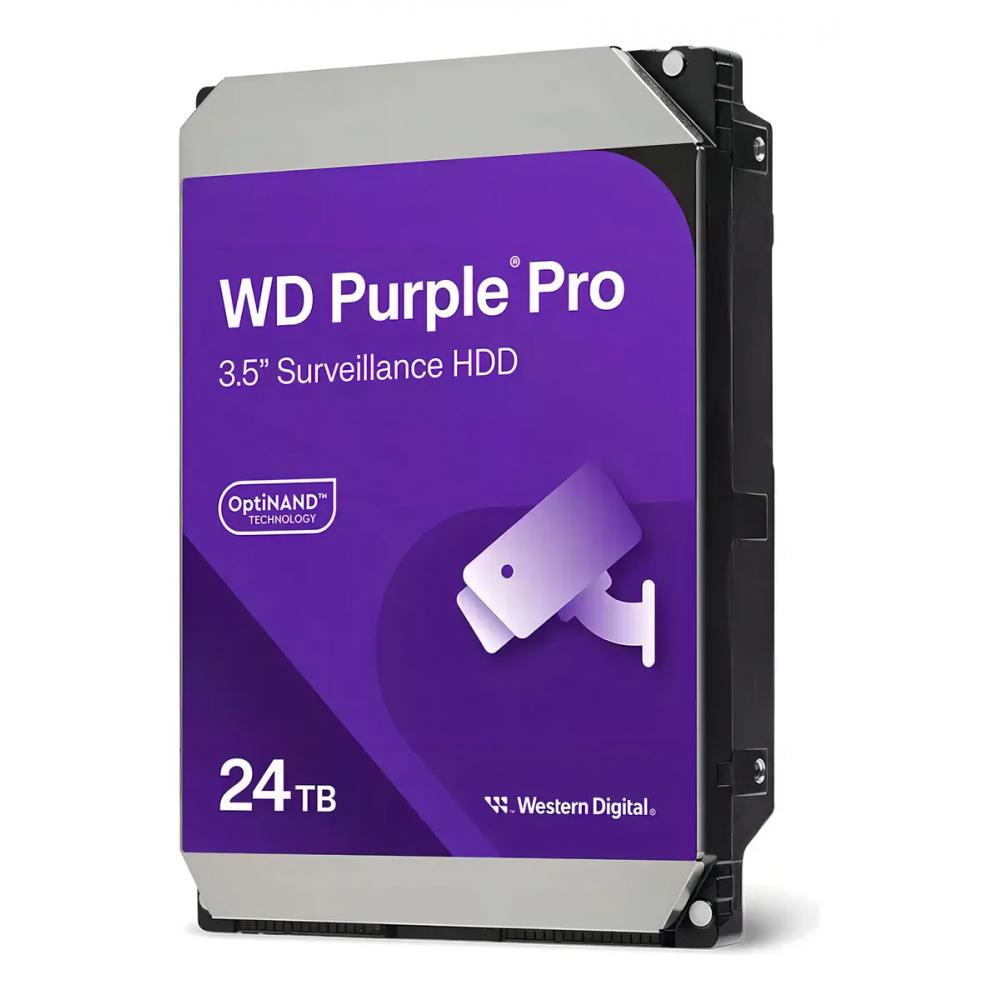 Disco duro western digital purple pro 24tb sata 3.5