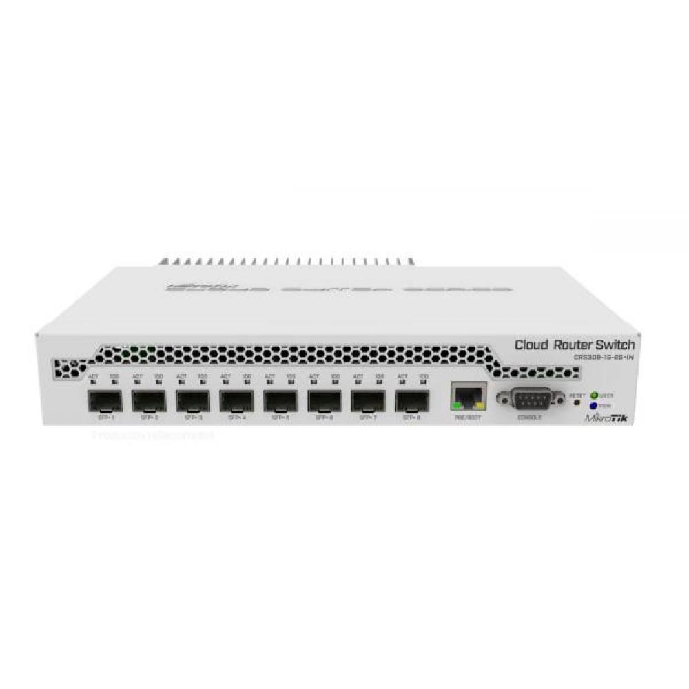 Switch mikrotik 309-1g-8s+in 8ptos sfp+ + 1eth gb  CRS3091G8SIN