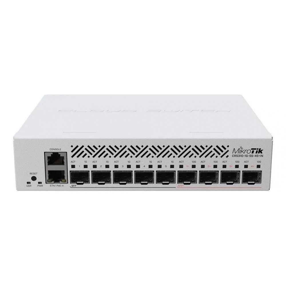 Switch mikrotik 310-1g-5s-4s+in  5sfp + 4sfp+   CRS3101G5GIN