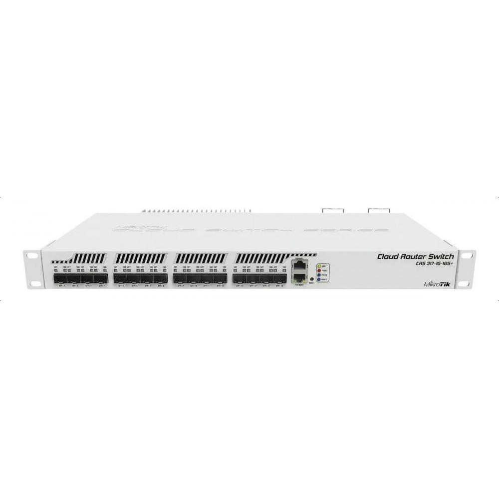 Switch mikrotik 317-1g-16s+rm l3 16sfp+ 10gbe   CRS3171G16S