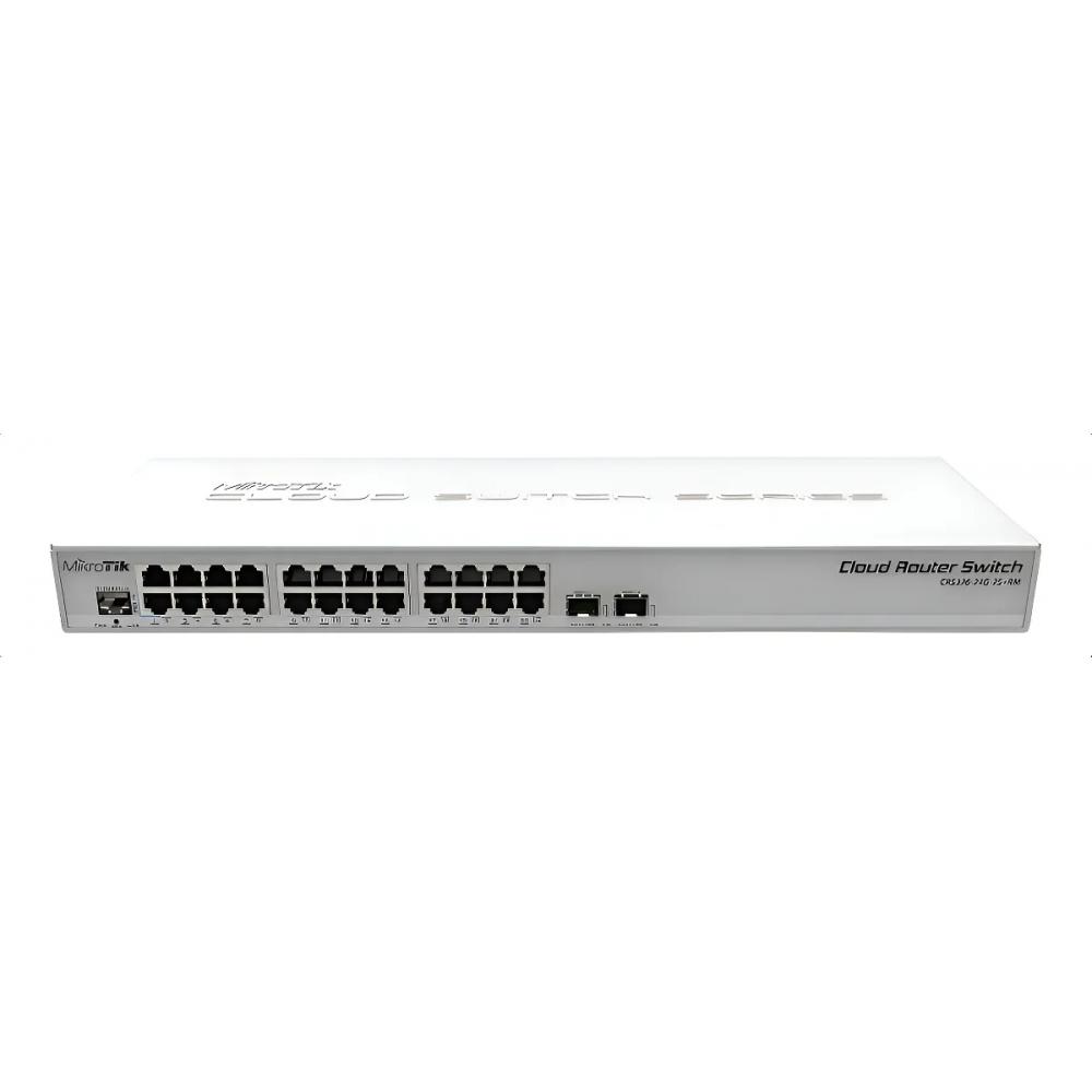 Switch mikrotik 326-24g-2s+ l5 24eth 2spf+ rackmount modelo: CRS32624G2S+