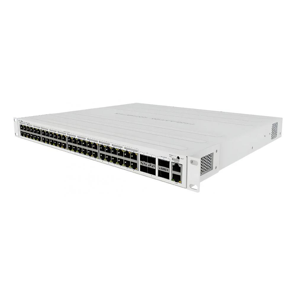 Switch mikrotik 354-48p-4s+2q+rm 4spf+ 2qsfp+(poe)  Modelo: CRS35448P4S+