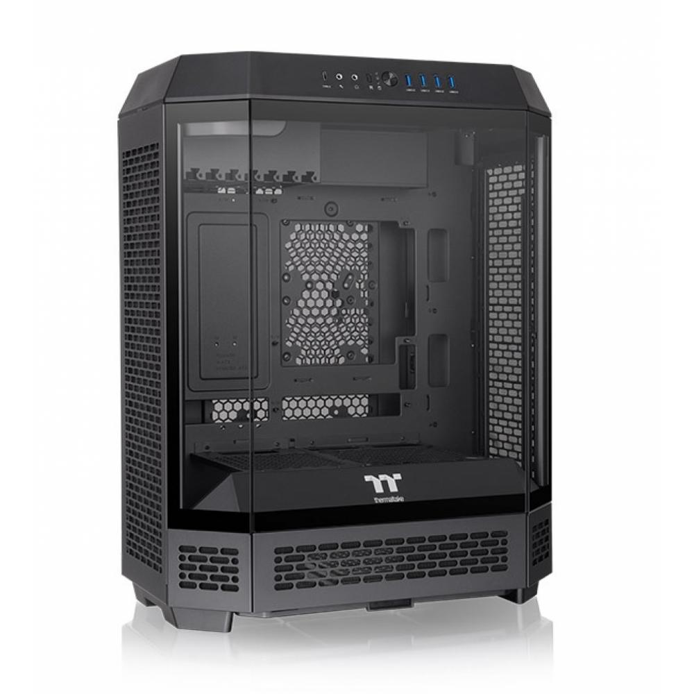Gabinete Thermaltake The Tower 600 Black Tempered Glass