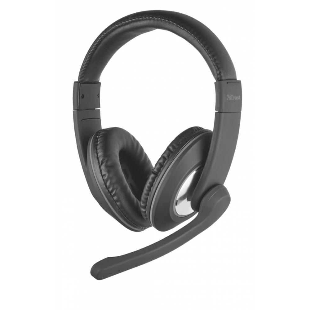 Auricular gamer trust reno black