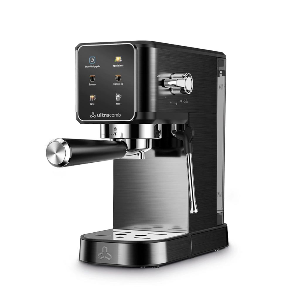 Cafetera Espresso Ultracomb CE-6118 20 Bar Acero Inoxidable