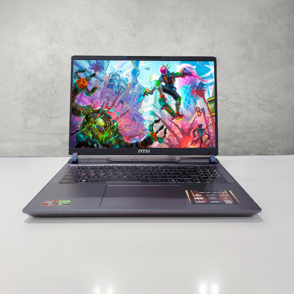 Notebook MSI Vector RYZEN 9 8940HX 16Gb DDR5 1tb RTX 5070 ti 12gb GDDR7 16 Pulga