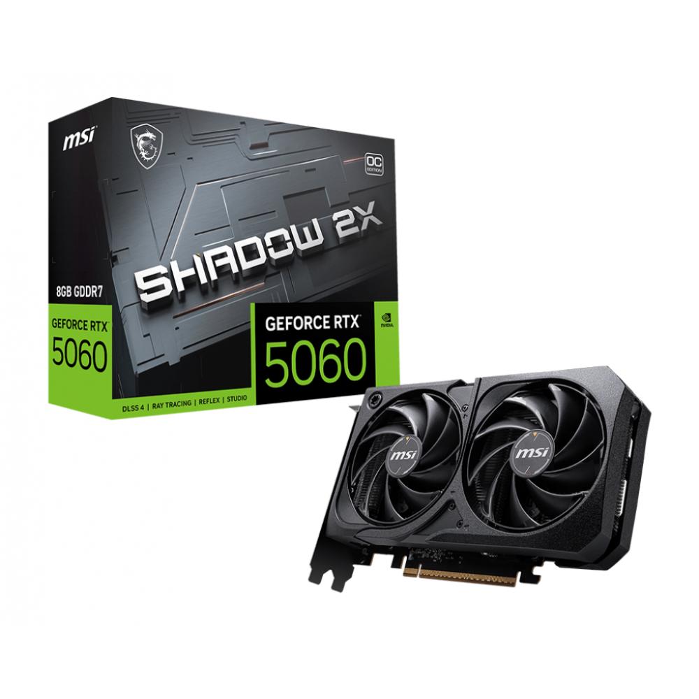 VGA MSI GeForce RTX 5060 8G SHADOW 2X OC (4234)