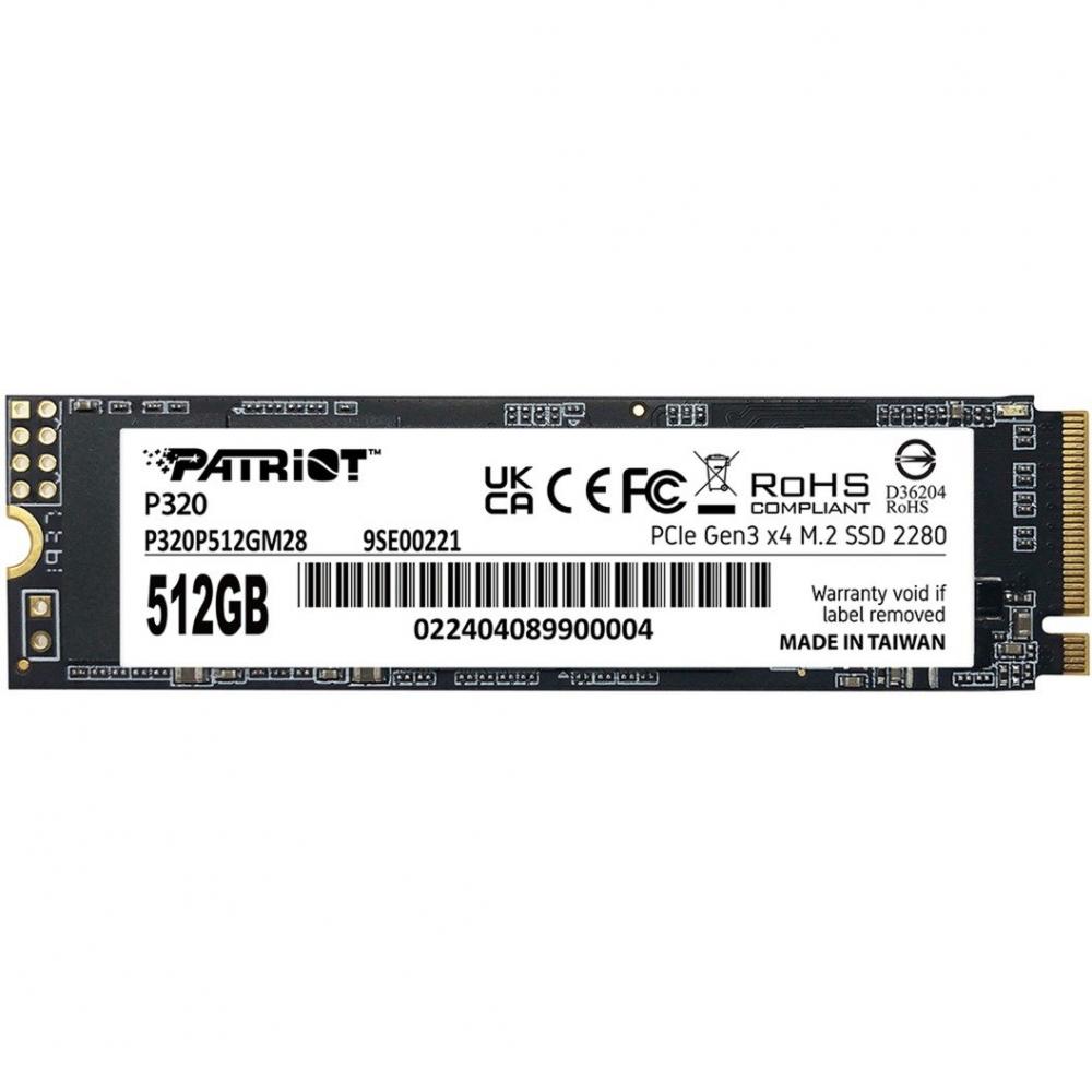 Disco ssd patriot P320 solid 512gb M.2 pe000997