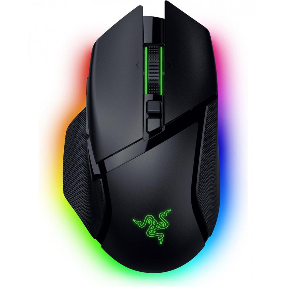 MOUSE GAMER RAZER BASILISK V3 PRO BLACK 35K  HYPERSPEED WIRELESS