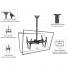 SOPORTE INTELAID TV DOBLE TELESCOPICO DE TECHO IT-CBS42D