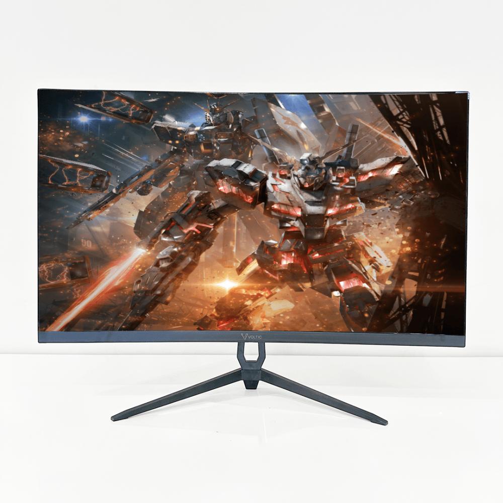 Monitor GAMER Voltic ARES 27 Pulgadas Curvo QHD VA 180HZ 2560  x 1440