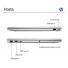 Notebook HP Ryzen 5 8Gb DDR5 512 Gb SSD 15.6 FHD Touch Screen Win 11