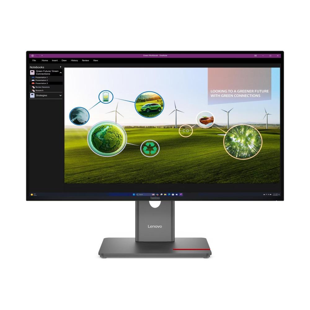 Monitor Lenovo Thinkvision 27 Pulgadas 120hz Ips Qhd 6ms USB-C Display Port HDMI