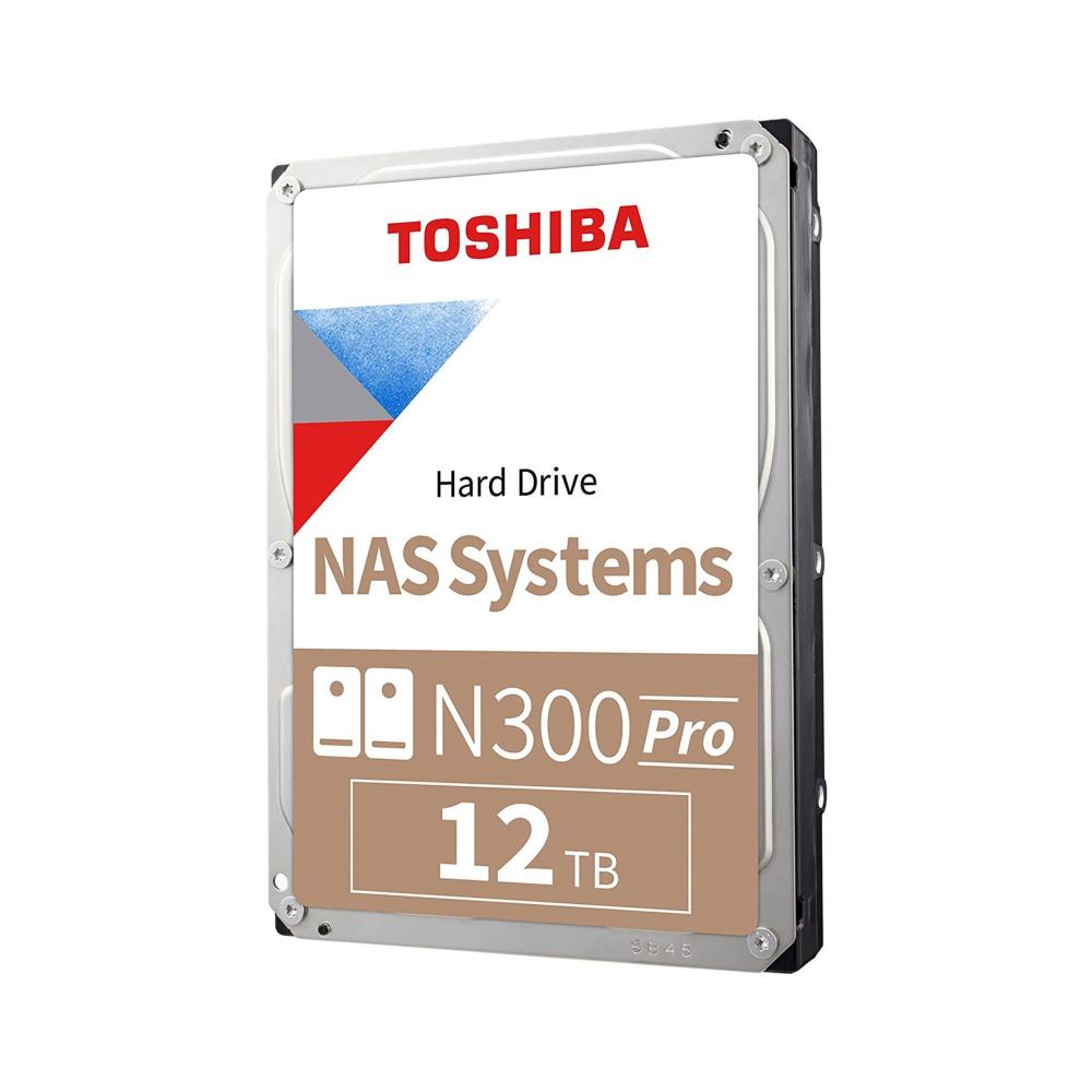 Disco rigido hdd toshiba n300 pro nas 12tb 3.5 sata 7,200 rpm