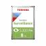 Disco rigido hdd toshiba s300 pro surveillance 8tb 3.5 sata 7,200 rpm md10ada800