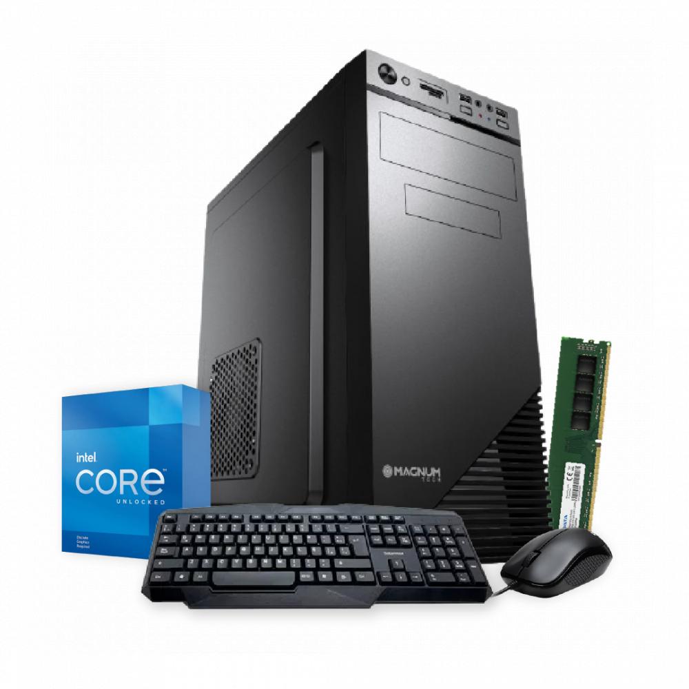 Pc Necxus de Oficina Core I3 12100 8GB 256GB M.2 SSD Gabinete KIT
