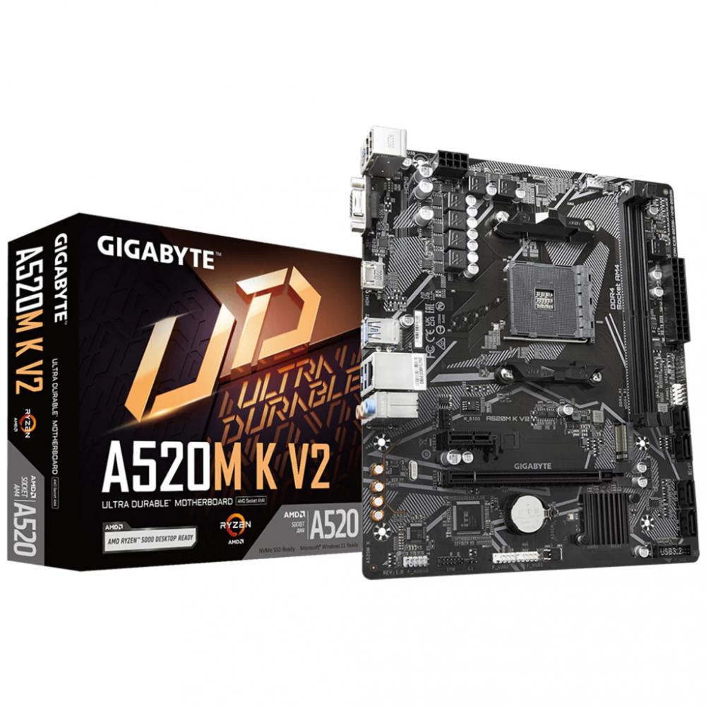 Mother Gigabyte AM4 A520M-K V2 DDR4
