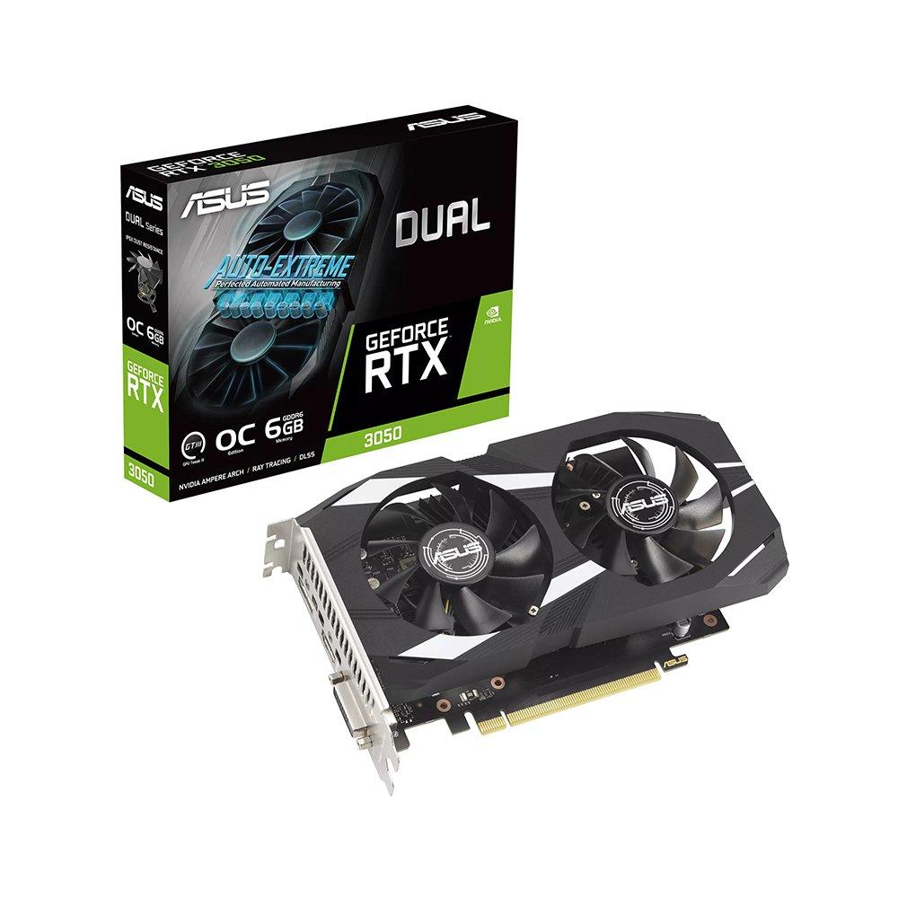 VGA 6GB RTX 3050 ASUS DUAL 06G D6