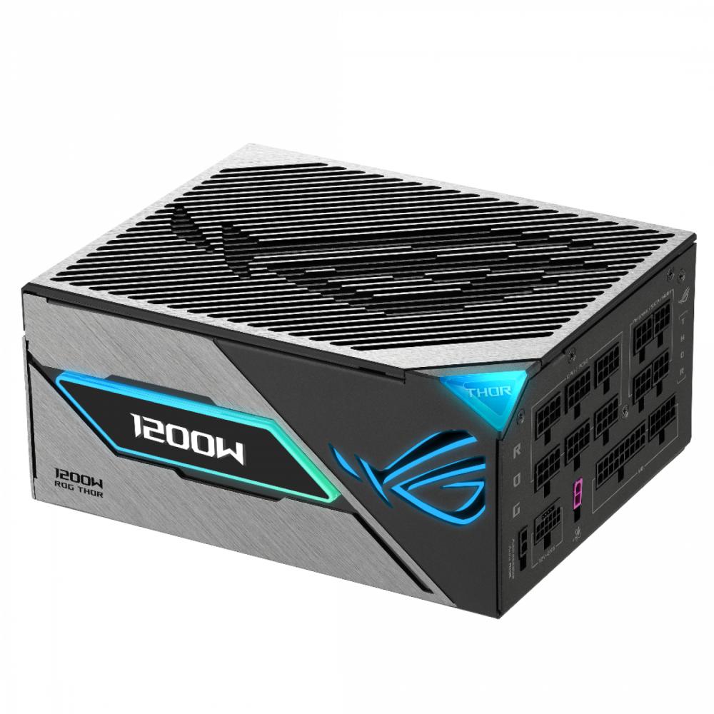 Fuente asus rog thor 1200w gaming atx 3.1 pcie 5.1 80 plus platinum