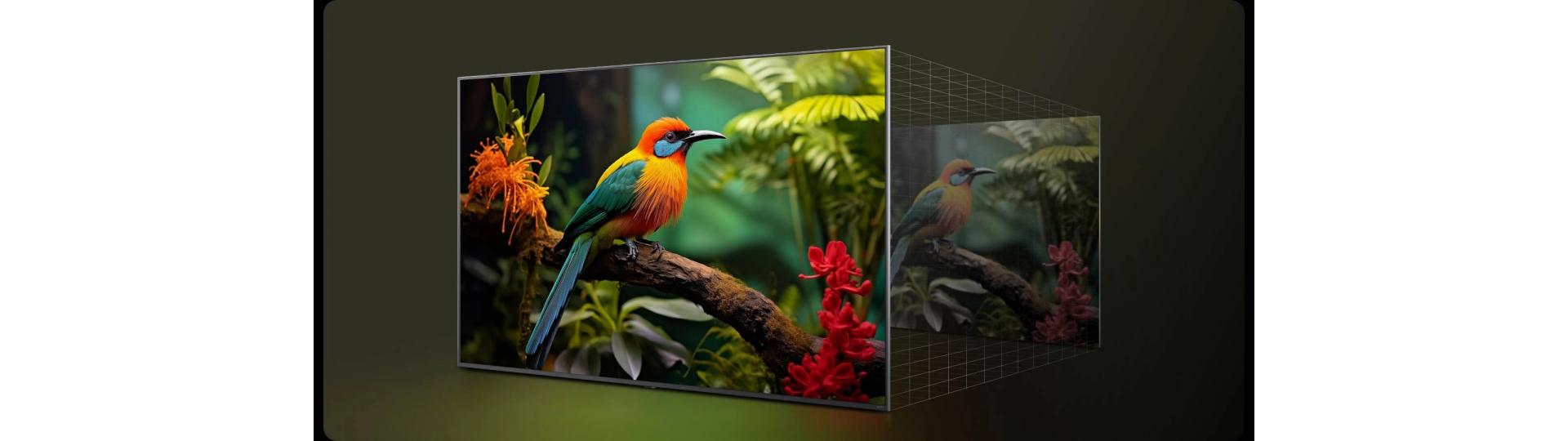Imagen 4K que cobra vida: Súper Escalador AI y HDR10 Pro