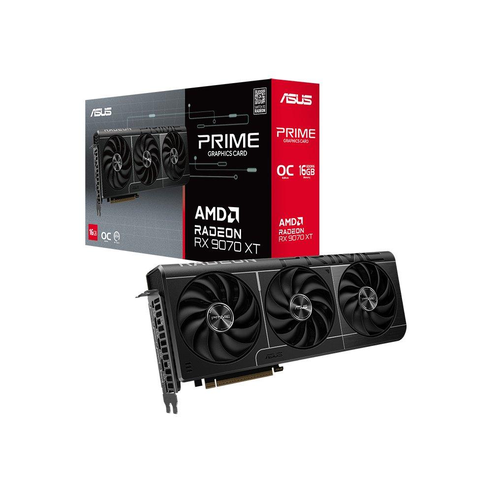 VGA 16GB RX 9070XT ASUS PRIME OC GDDR6