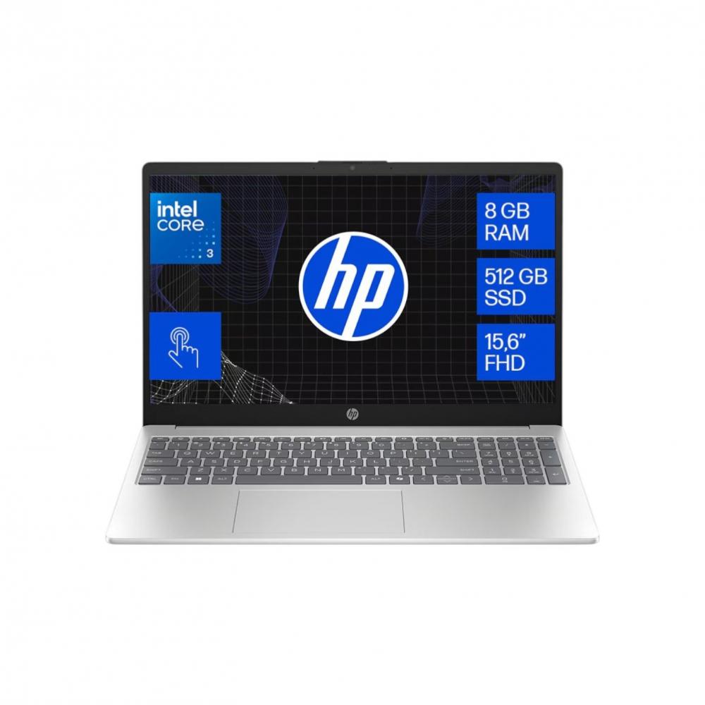 Notebook HP OPP 15-fd0333la i3-c3-100U 15 FHD/Touch 8GB/512 IPS 300 nits Windows