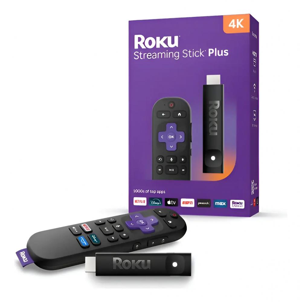 Roku steaming stick plus smart tv 4k wifi 3830r