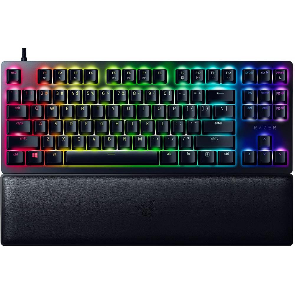 TECLADO GAMER RAZER HUNTSMAN V2 TKL SW PURPLE CLICKY