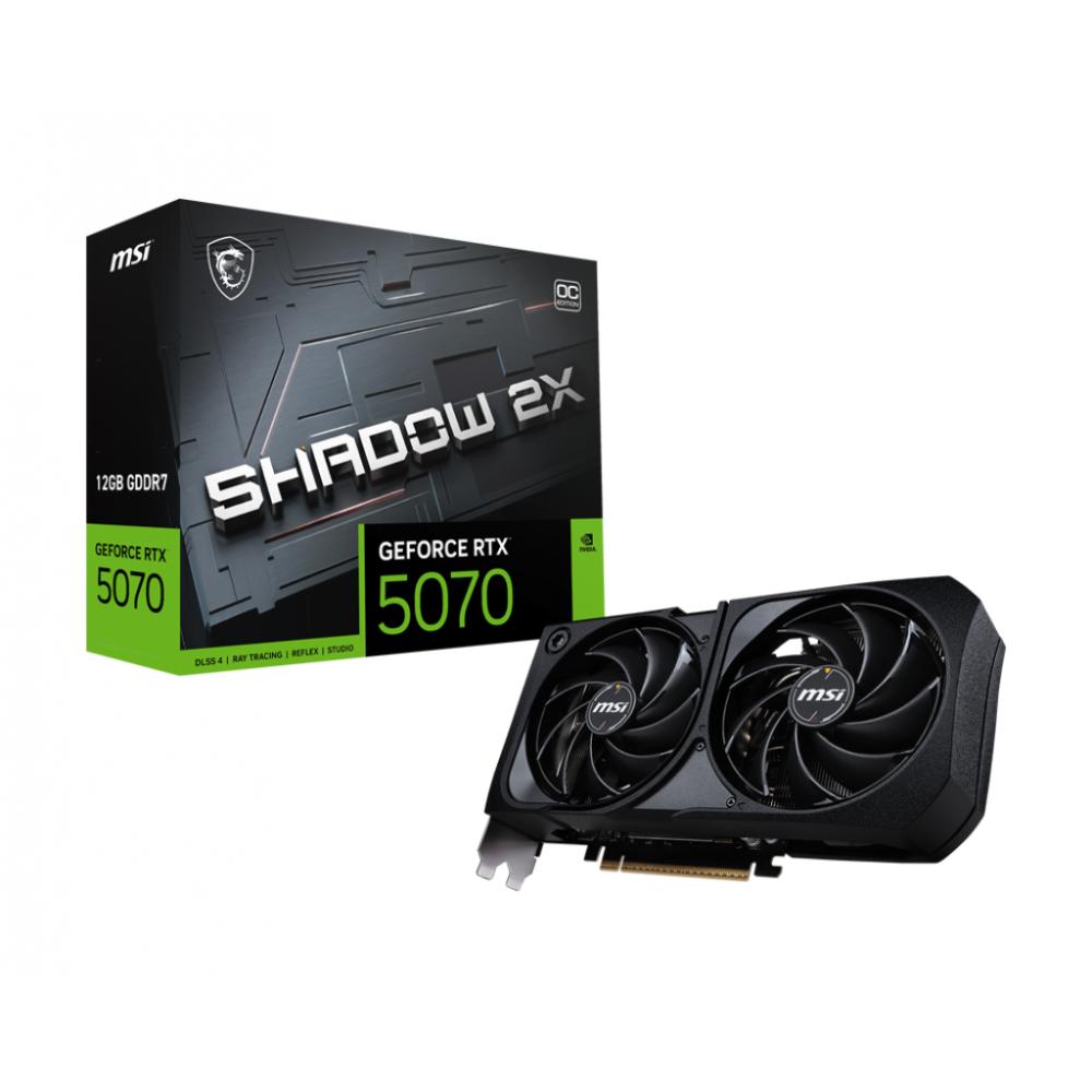 VGA MSI GeForce RTX 5070 SHADOW 2X OC 12G (8175)