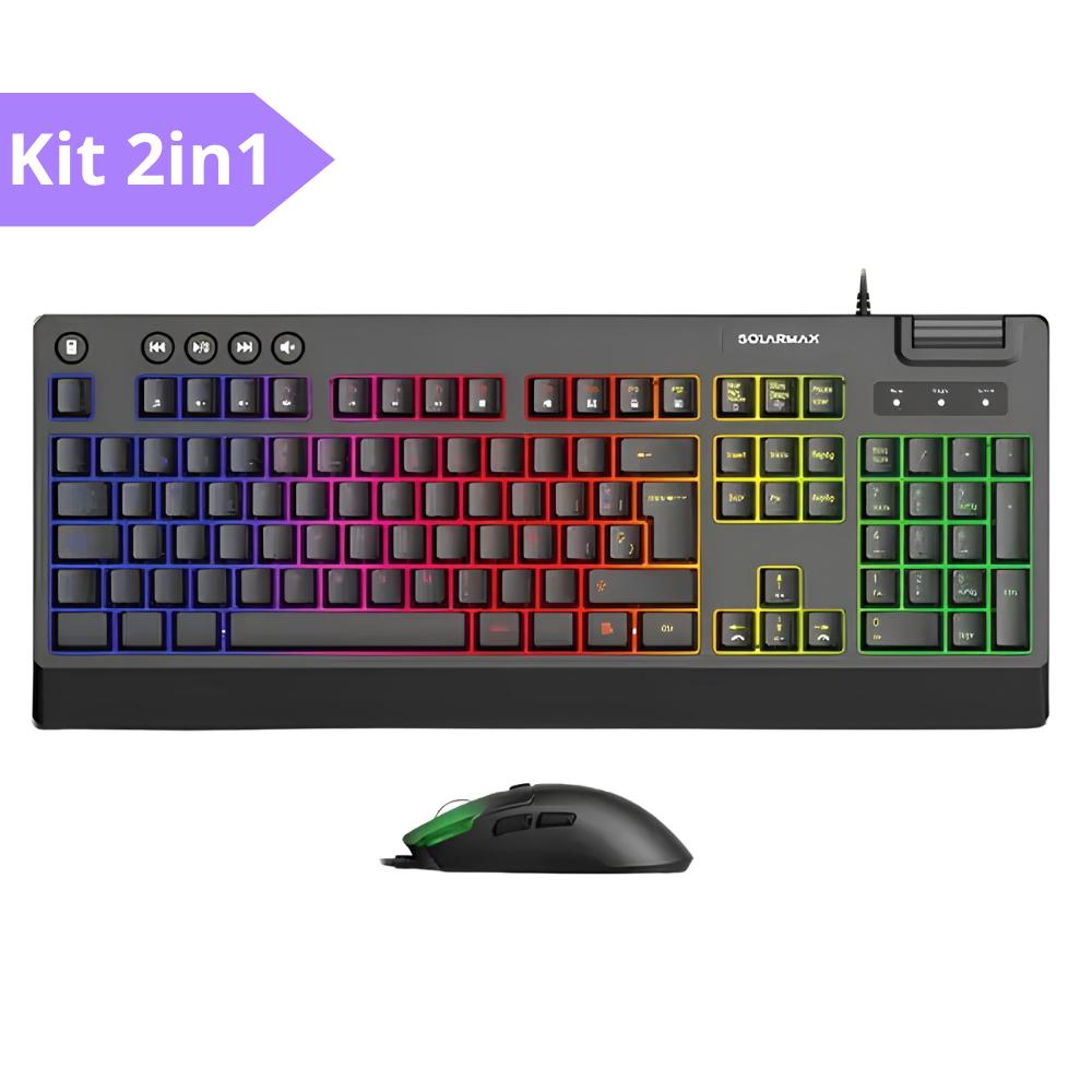 KIT GCP8200 Gaming Teclado & Mouse - Solarmax