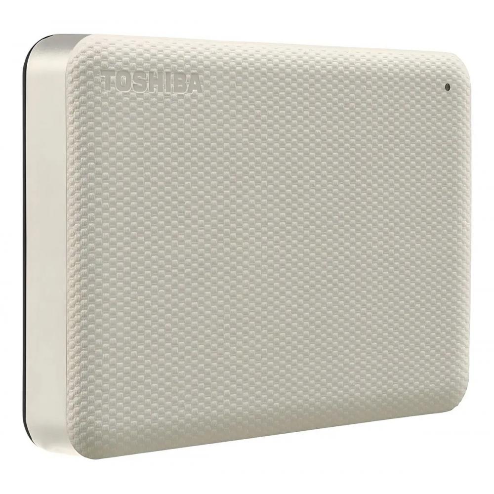 Disco rigido hdd externo toshiba canvio advance 4tb blanco usb 3.0 portatil