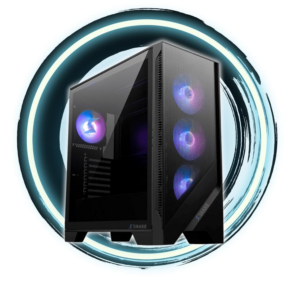 PC GAMER OVERDRIVE N2 - AMD RYZEN 5 7600 + 32GB RAM + 960GB SSD + RTX 5060