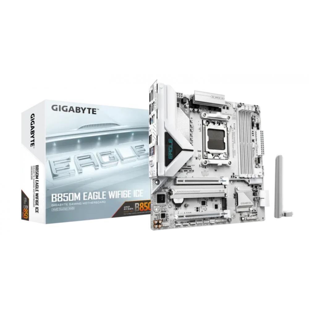MOTHER GIGABYTE AM5 B850M EAGLE WF6E ICE