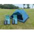Carpa foco combo 2 sillas +2 bolsas dormir + 2 mochilas