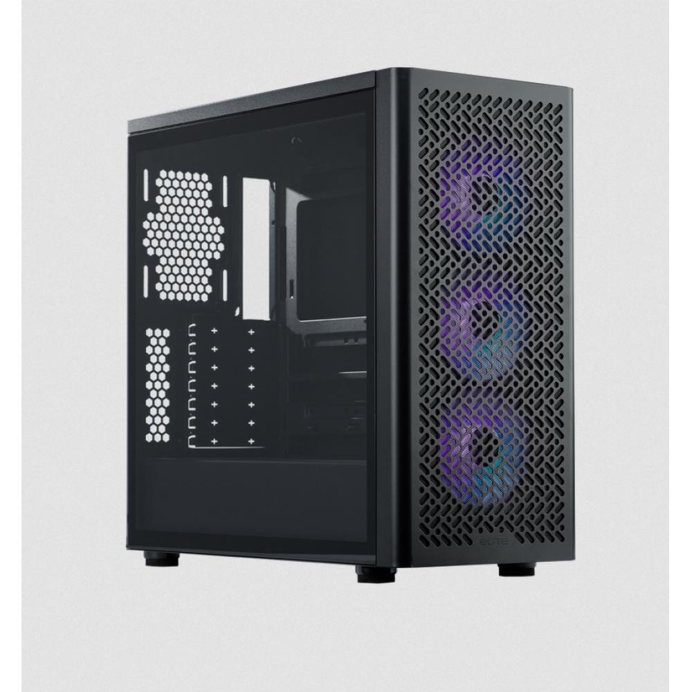 Gabinete cooler master elite 502 (3 fans argb)