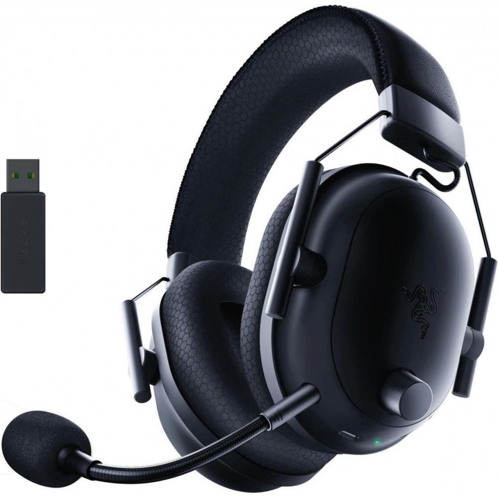 Auricular gamer razer blackshark v2 pro black hyperspeed wireless +bt thx