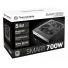 Gabinete c/fuente thermaltake view 170 + smart 700w 80 plus white (white edition