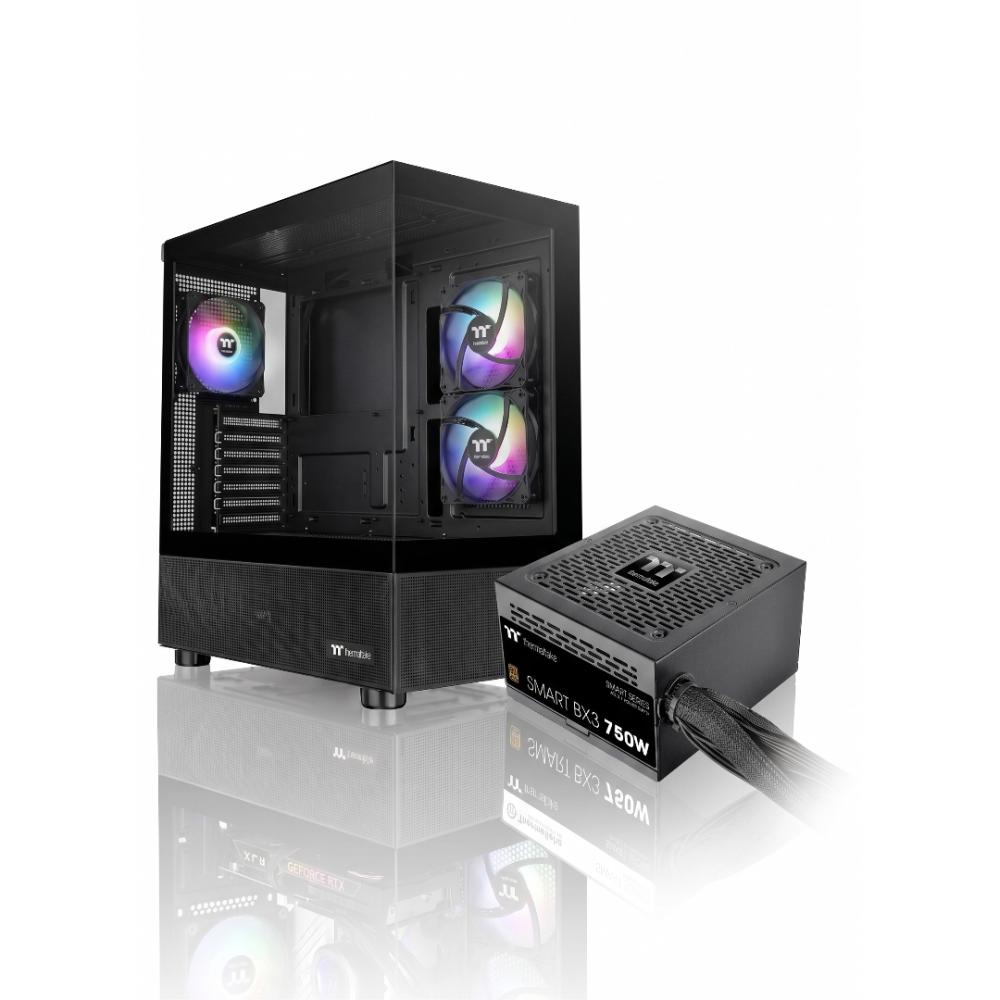Gabinete c/fuente thermaltake view 270 + bx3 750w 80 plus bronze