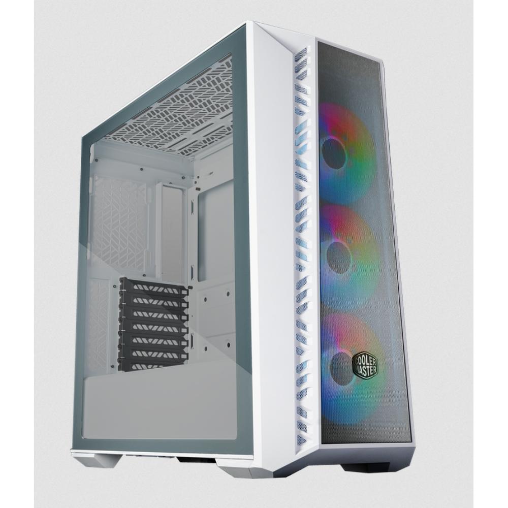 GABINETE COOLER MASTER MASTERBOX 520 MESH WHITE