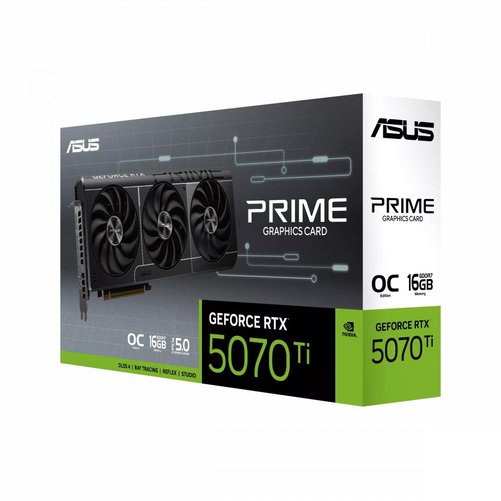 PLACA DE VIDEO ASUS PRIME RTX 5070TI OC 16GB